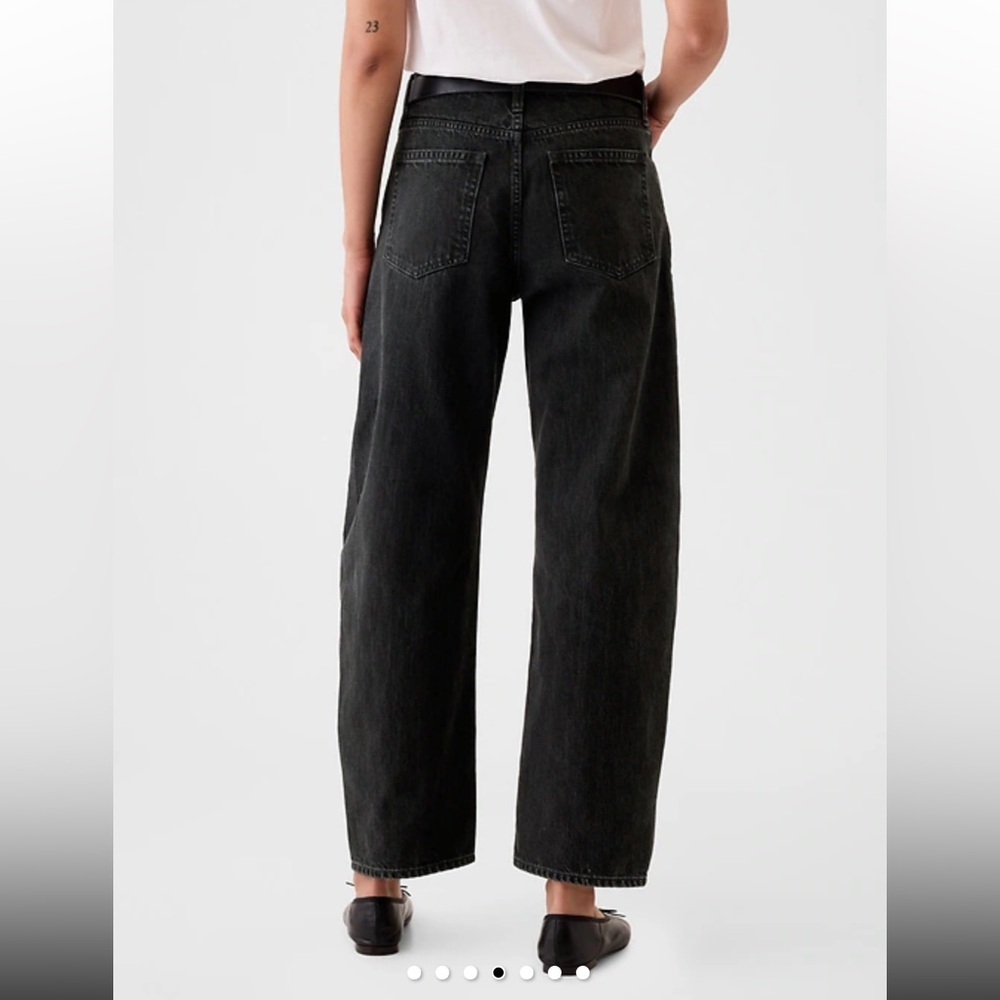 GAP High Rise Barrel Jeans - Picture 5 of 8